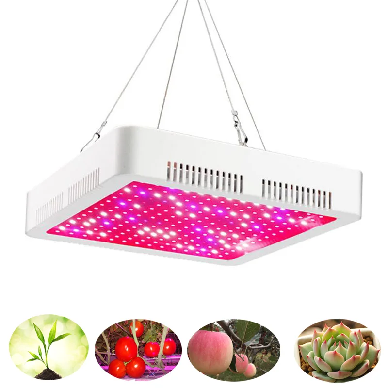 Новый 300 Вт полный светодиодный grow светильник двойной чип переключатель рост