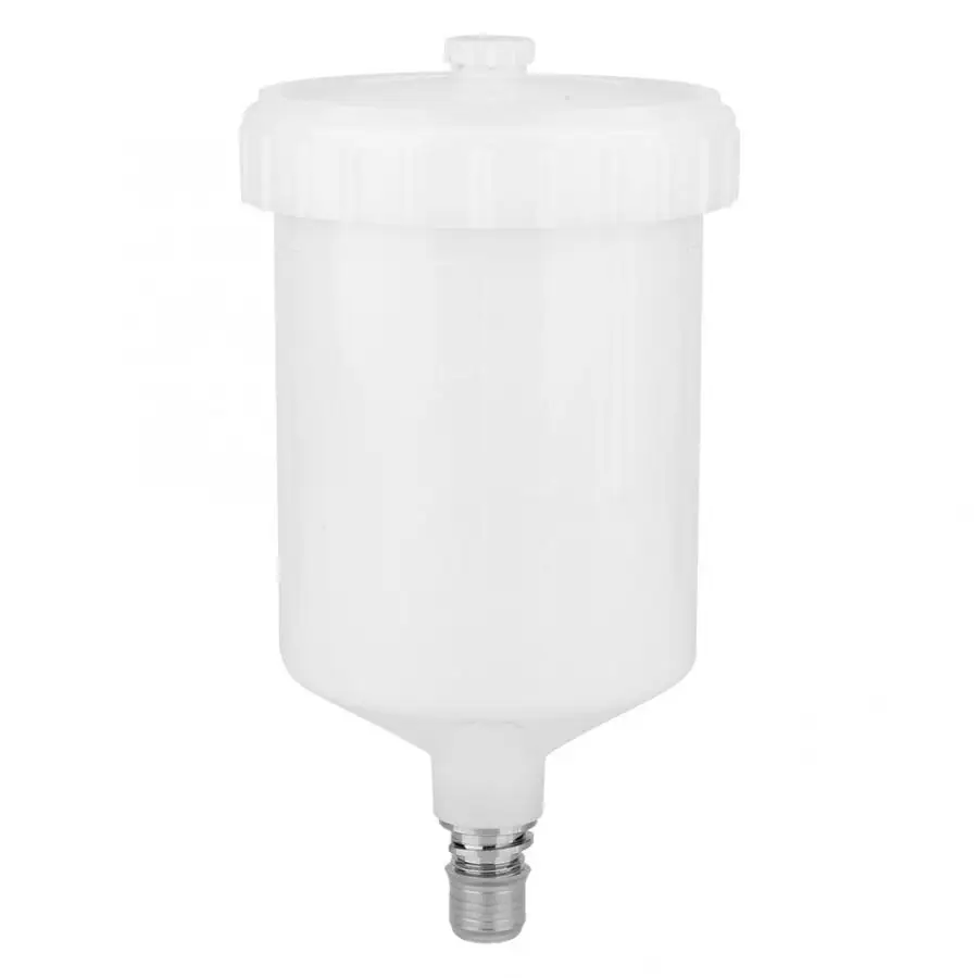 600 мл Краски пистолет распылитель горшок воздуха гравитационный Пластик