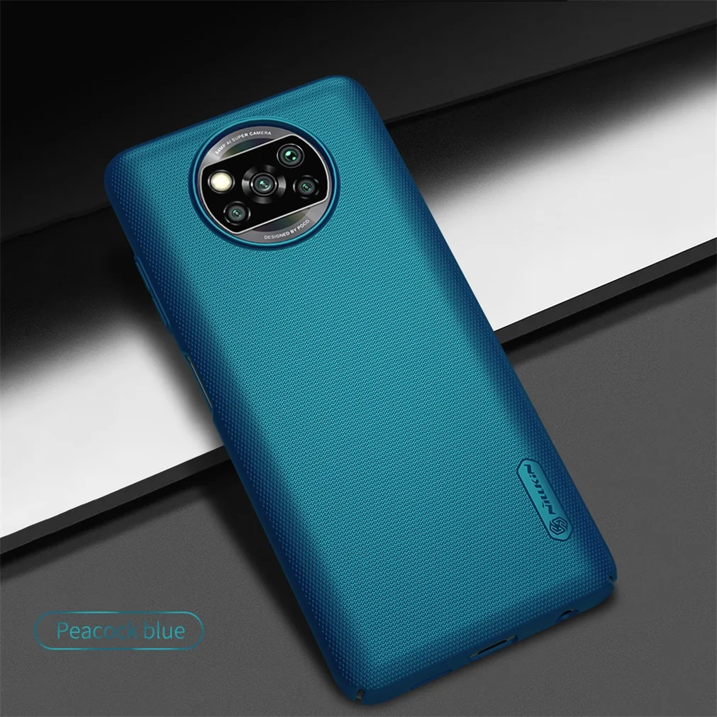 Чехол для Xiaomi Poco X3 NFC матовый защитный чехол Nillkin nfc | Мобильные телефоны и