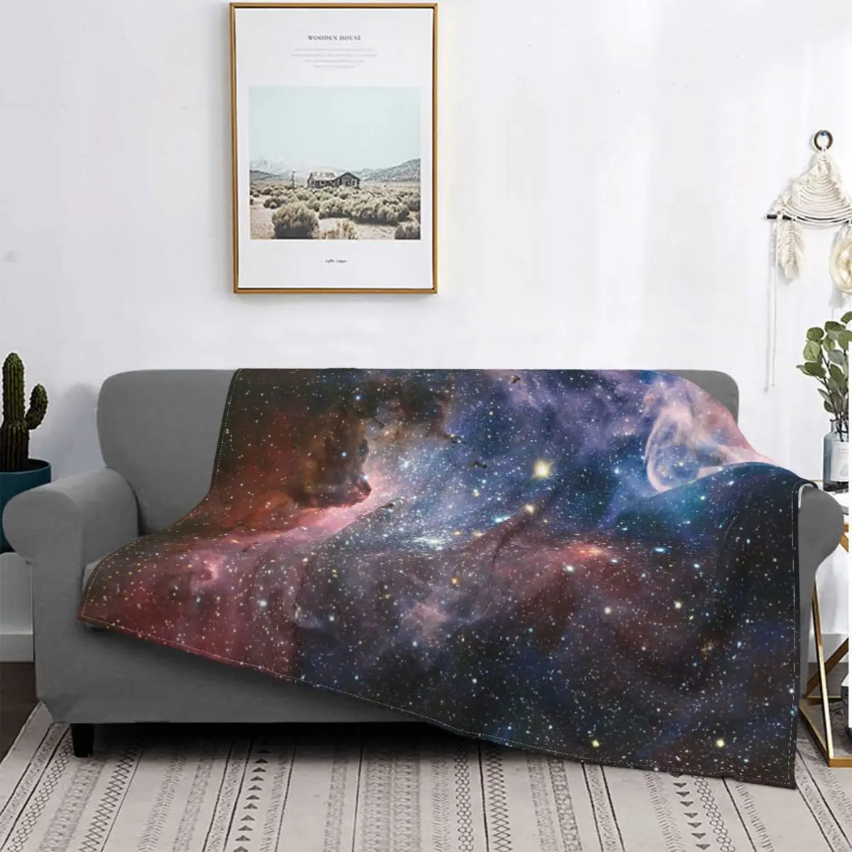 

Одеяло Galaxy - Nebula 01, покрывало для кровати, плед, покрывало 90, летнее одеяло, покрывало 220x240