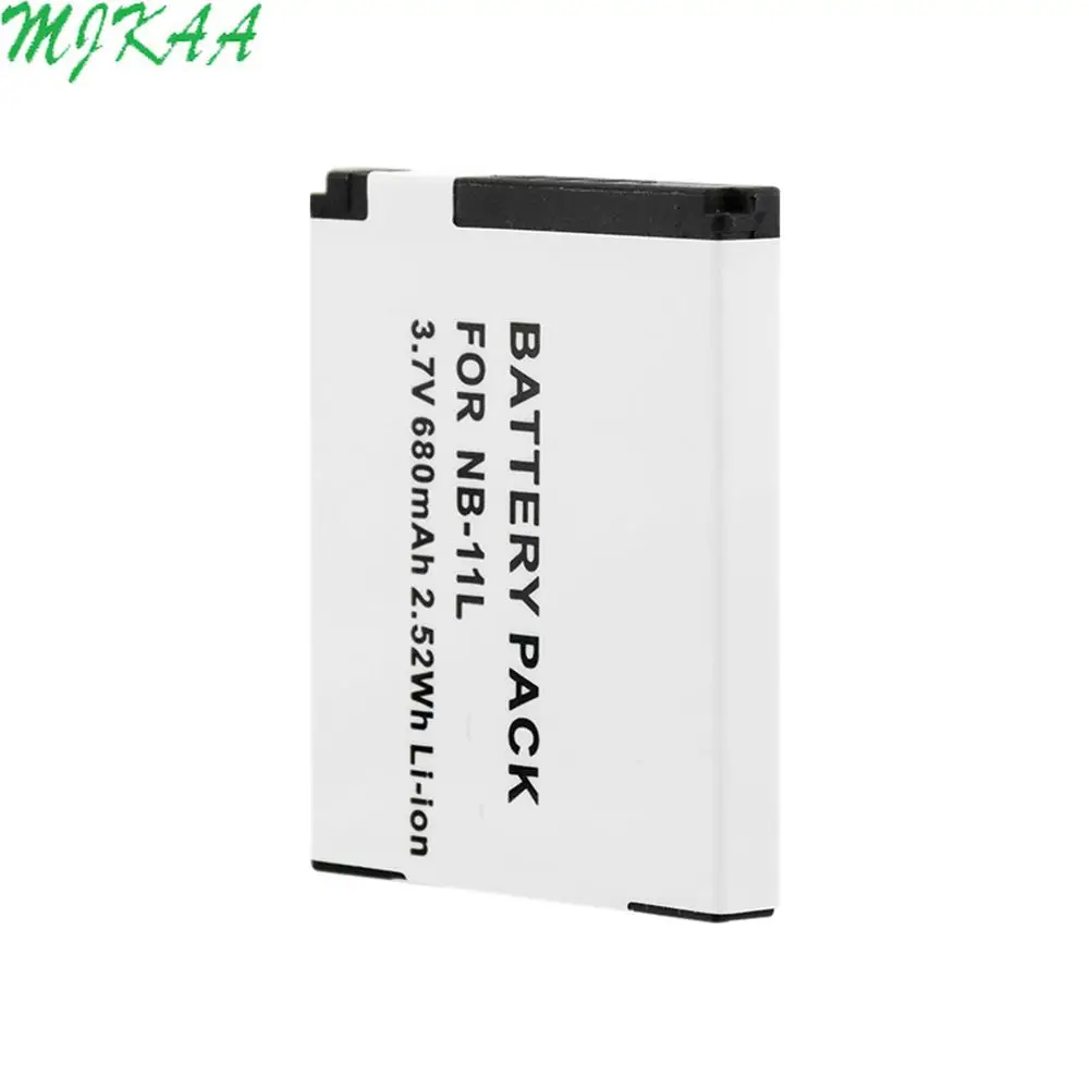 2 шт. 680 мА/ч NB 11L 11LH Батарея зум объектив для Canon PowerShot A2400 A2500 A2600 A3400 A3500 A4000 IS ELPH 320 340 350