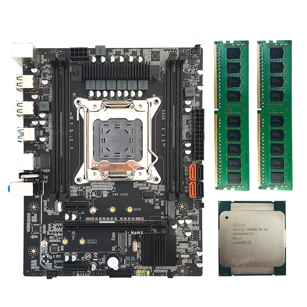 

Материнская плата X99V2 D4 PCI Express X16, материнская плата с чипом H81, 8 ГБ, RECC DDR4, память с поддержкой NVME M.2 SATA3.0 для настольного компьютера Intel
