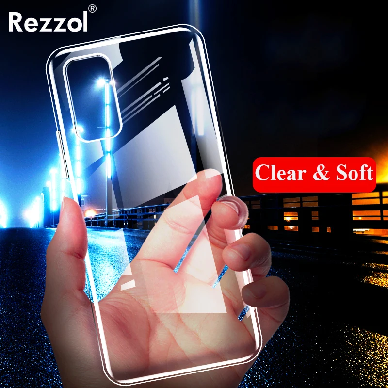 For Samsung Galaxy A51 Case Transparent Soft TPU Full Protective A71 A81 A91 Clear Phone Fundas |