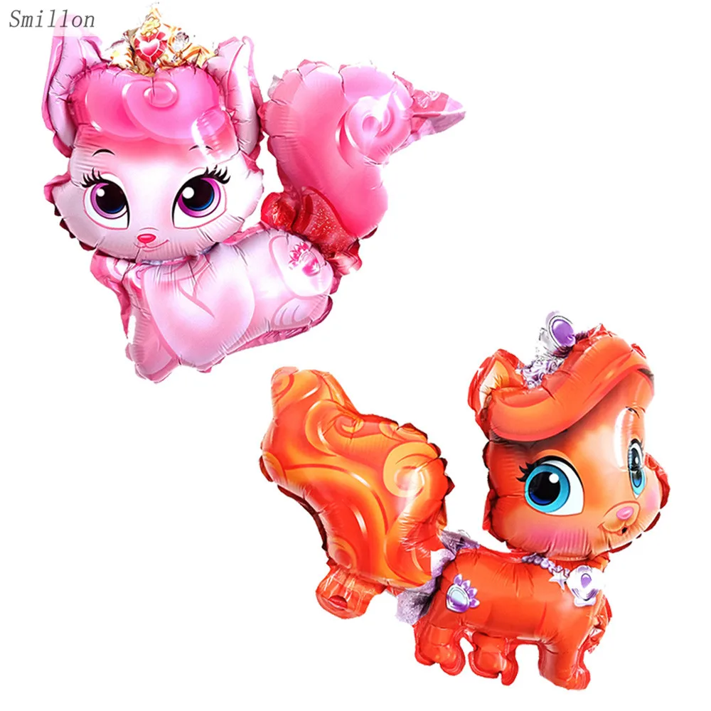 Воздушные шары из алюминиевой пленки в виде мини лисы 2 шт. украшения для дня