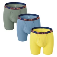 mens boxer shorts underwear comfortable breathable male panties lingerie multicolor combination 3 pcslot mens boxer briefs