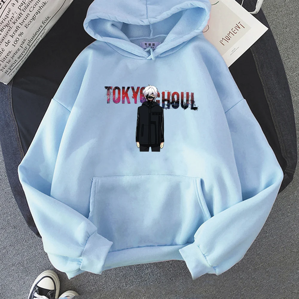 

Tokyo Ghoul Harajuku Hoodies Sweatshirt Men/women Japanese Anime Tokyo Ghoul Kaneki Ken Cosplay Harajuku Hoodie Casual Outerwear