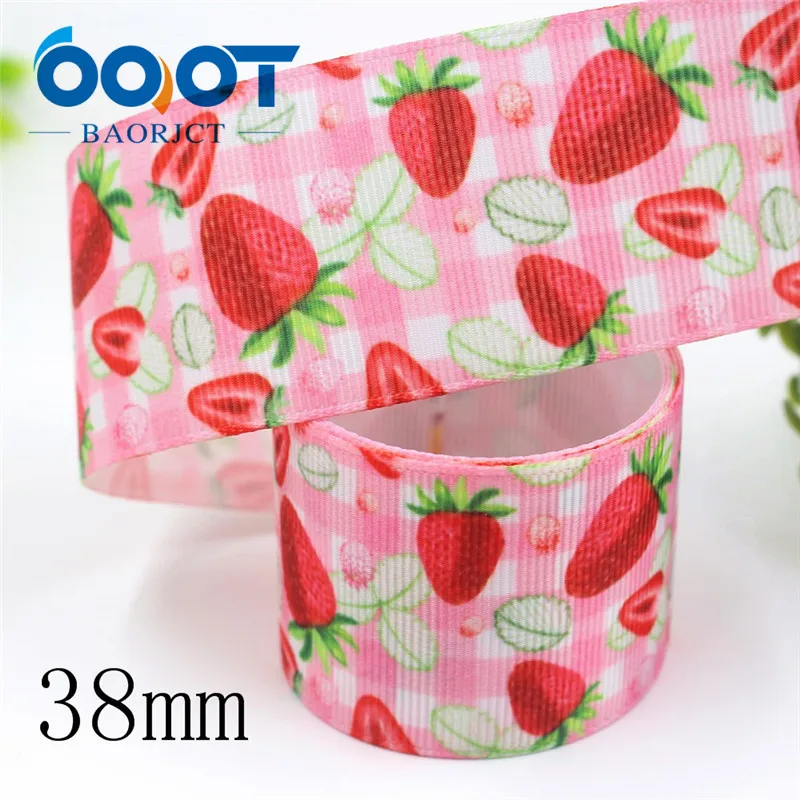 I-19920-2234 OOOT BAORJCT I-19920-2224, 25 мм, 38 мм 10 ярдов фрукты, торт, мультфильм печатных корсажные ленты, ленты ремесла, лук крышка DIY аксессуары - Цвет: I-19920-2234