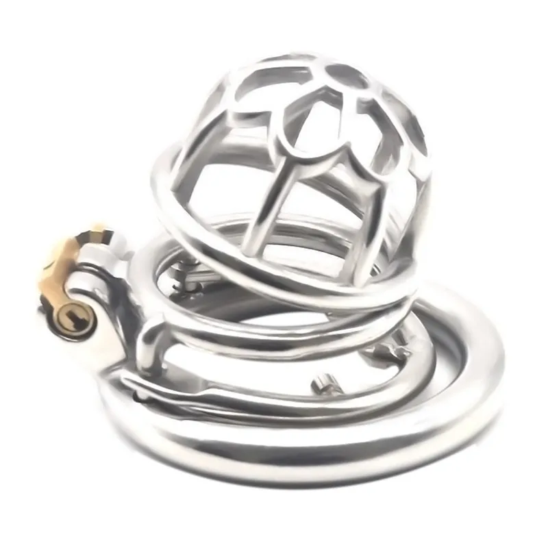 Мужское устройство верности из нержавеющей стали 2020 с зазубренным кольцом