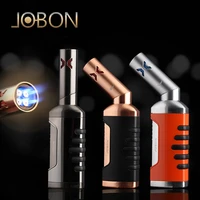 jobon jet torch turbo lighter four straight fire outdoor cigar pipe kitchen spray gun lighter bbq windproof welding triple tools