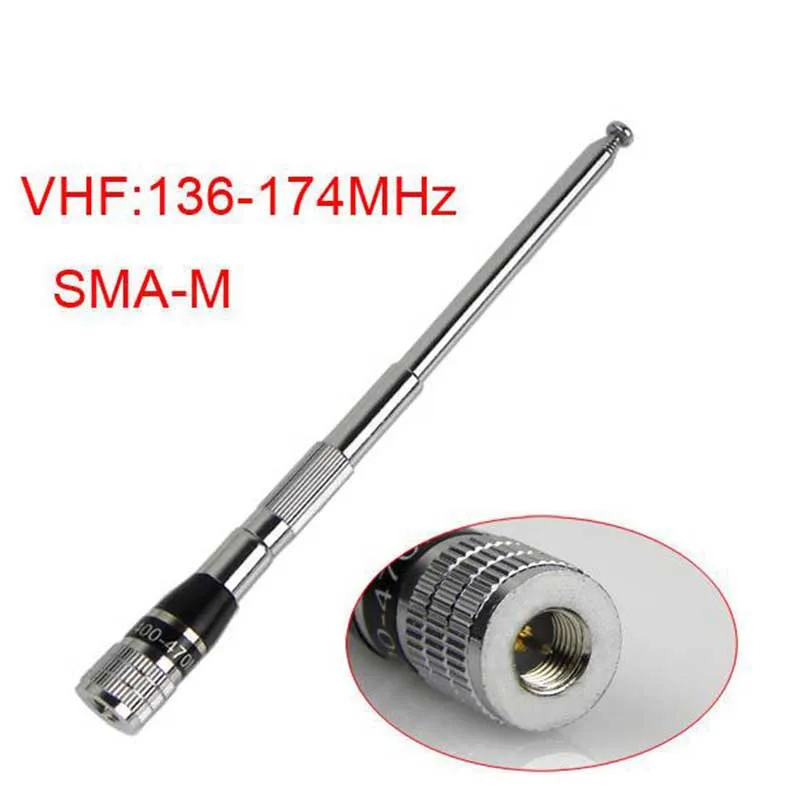 best price 1 meter136-174MHz astro 320 telescopic hunt tracking antenna vhf antenna for walkie talkie 10pcs/lot