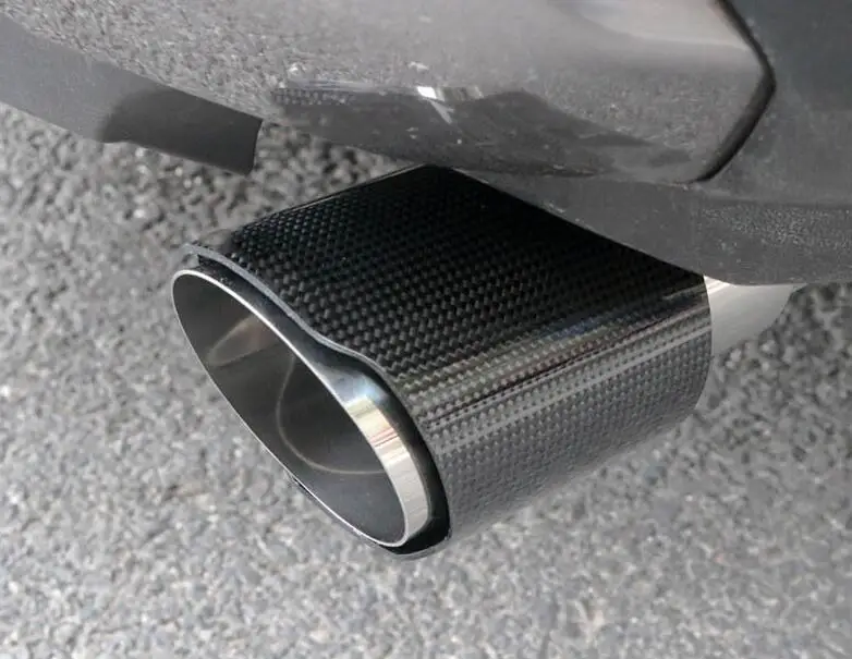 Автомобильный Стайлинг кузова палочки глушитель внешний задний конец трубы