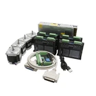 4-осевой шаговый двигатель DM542, серводвигатель, NEMA23 57HS5630, 5-осевая интерфейсная плата, источник питания, комплект фрезерного станка с ЧПУ