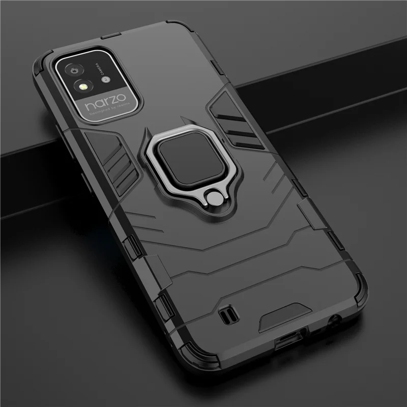 for realme narzo 50i case for realme narzo 50 i 50a case protector hard rubber silicone armor ring cover realme narzo 50i cover free global shipping