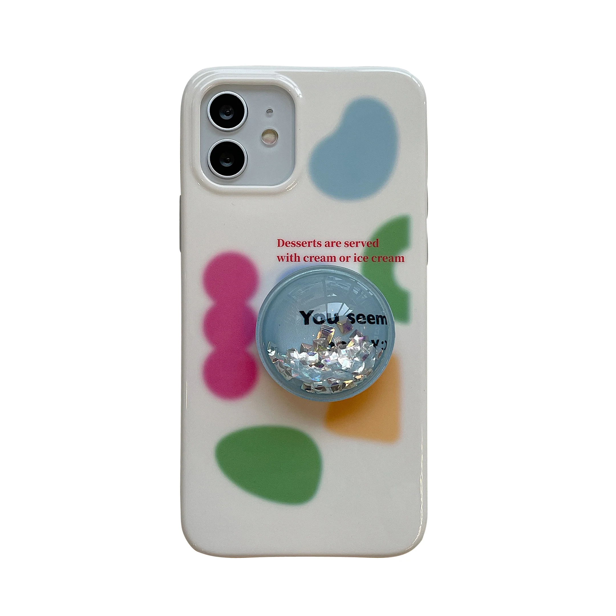 

Phone Holders Simple iPhone 12ProMax 11ProMax (6.5) iPhoneX XR XsMax iPhone 6 6s i7 i8 2020 SE 7plus 8+ white phone case