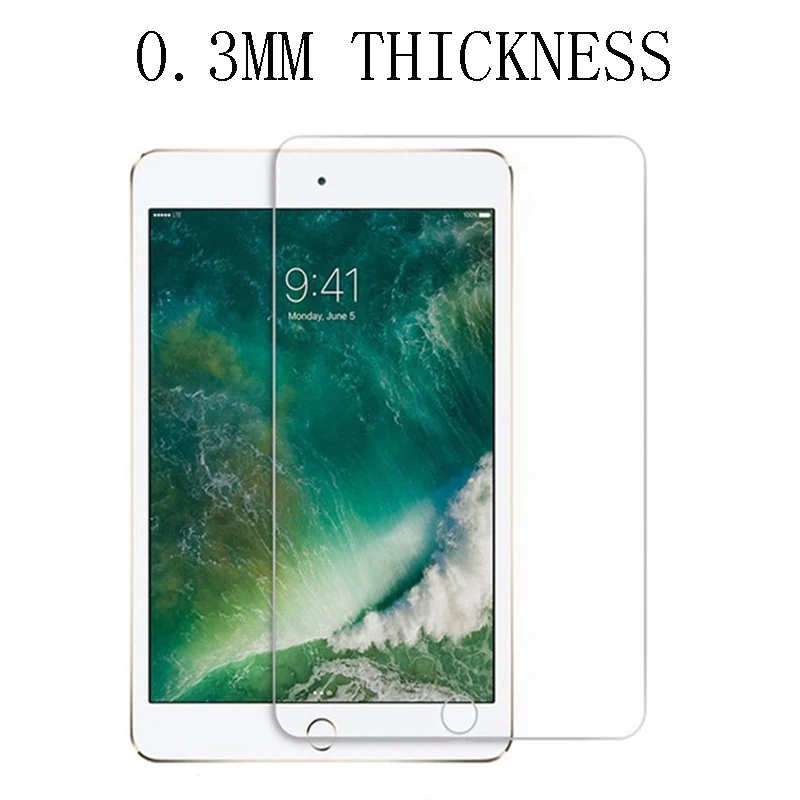 tempered glass for apple ipad 9 7 2017 2018 a1822 a1823 a1893 a1954 full coverage screen protector glass for ipad 5th 6th gen free global shipping