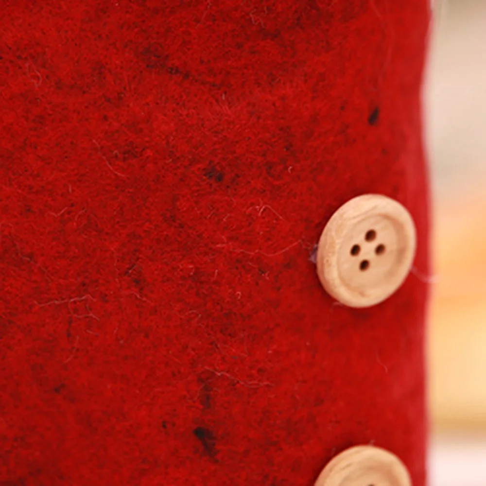 Нордическая Рождественская крышка для бутылки с красным вином нет лица Санта