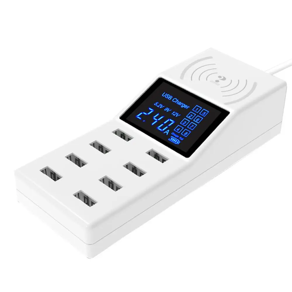 Фото Беспроводное зарядное устройство USB быстрая зарядка умный Универсальный Беспроводное зарядное устройство USB быстрая зарядка умный Универсальный