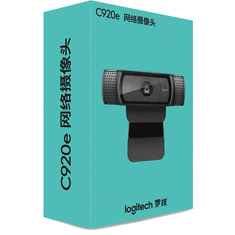 Оригинальная Usb-камера Logitech C920E C920 HD Smart 1080p Веб-камера с анкерным креплением для