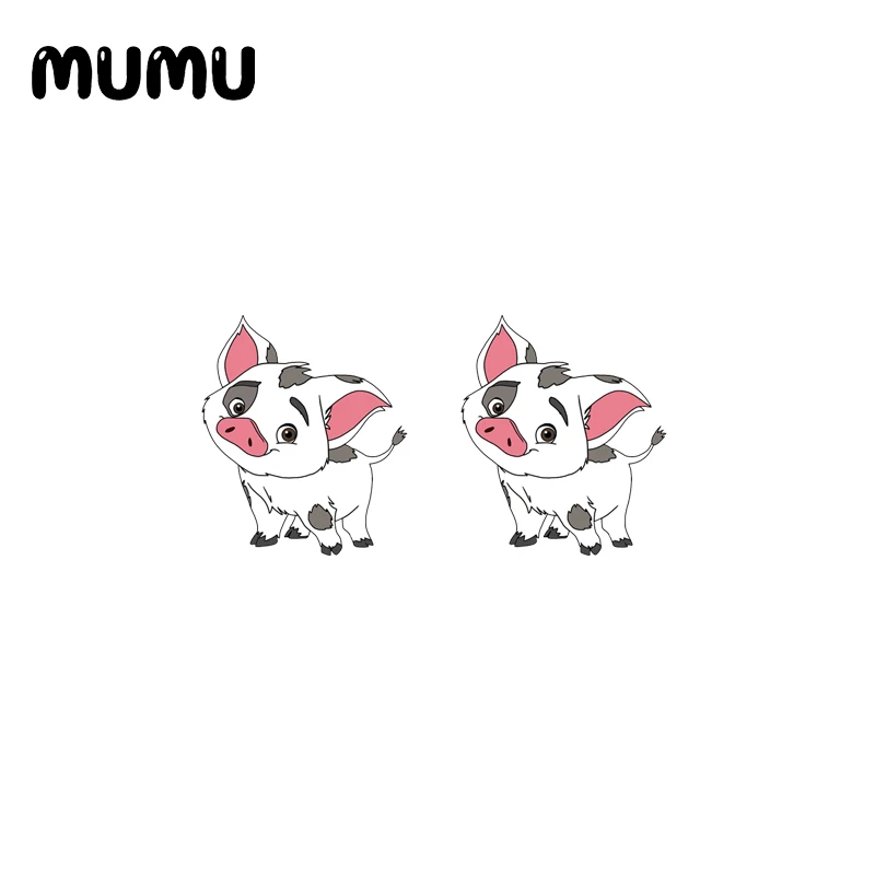 2021 новые серьги-гвоздики принцессы Моана Мультяшные ювелирные изделия из