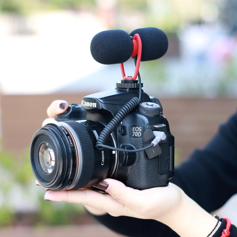 Sairen T Mic Стерео микрофон с двойной головкой для смартфона DSLR Аудио Видео Запись на