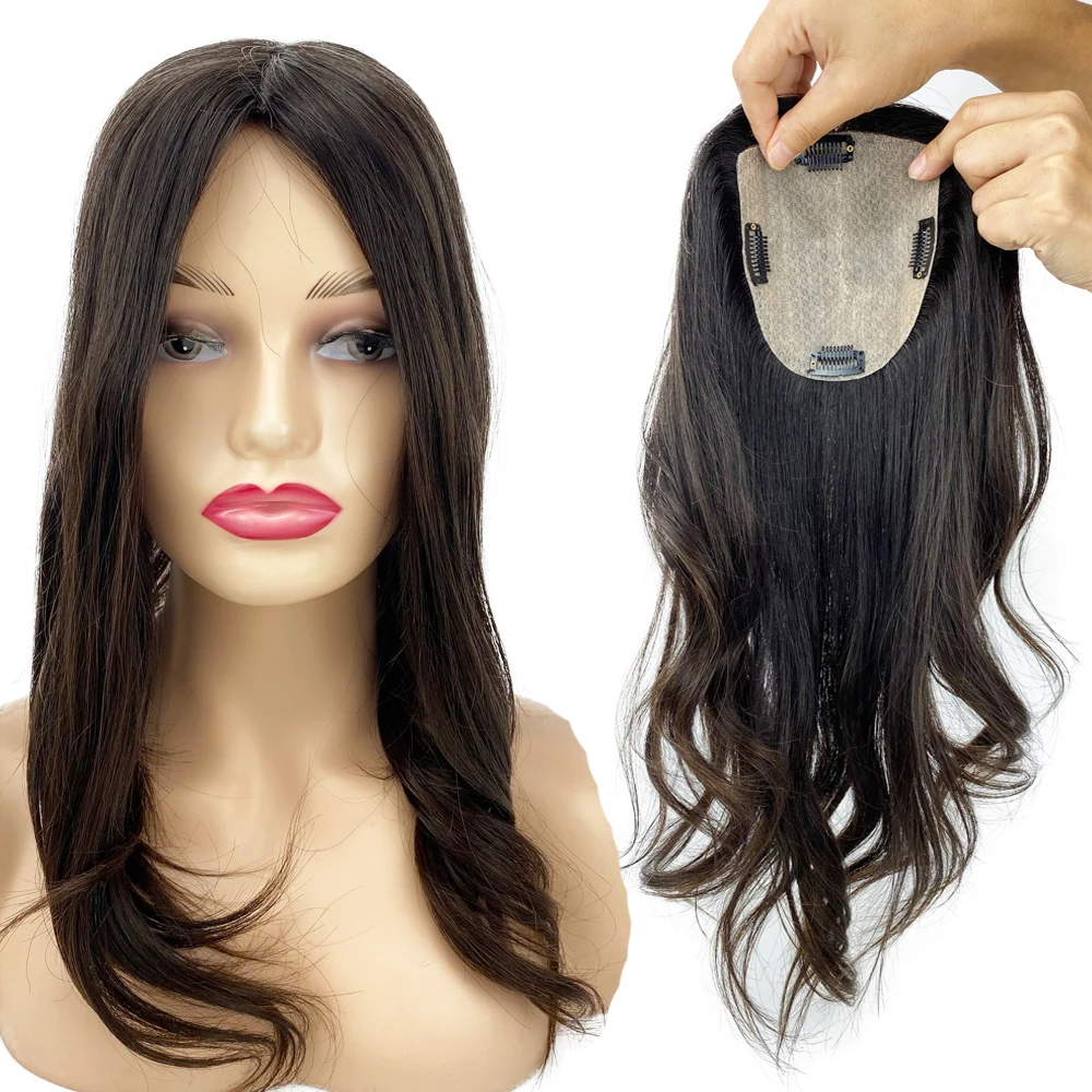 150% grosso final cabelo feminino peruca onda natural chinês virgem cabelo humano peças 16 polegada 5 