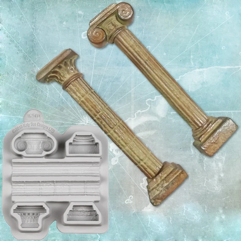 Старинная силиконовая форма для украшения торта кексов сахарного ремесла