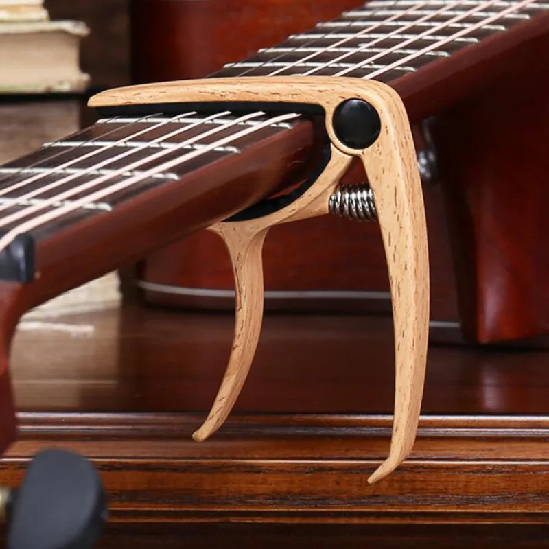 

Aluminium Alloy Metal New Guitar Capo Quick Change Clamp Key Acoustic Classic Guitar Capo For Tone Adjusting