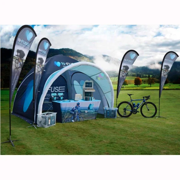 

5X5X3.2M Outdoor Inflatable Air Tight Advertising Event Tent, Camping Awning Air Tent Canopy Inflation Gazebo
