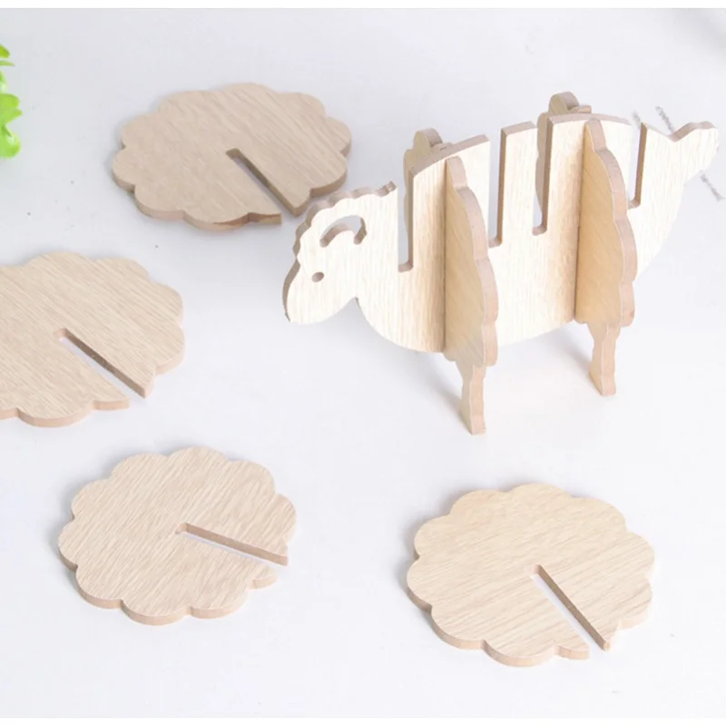 Креативные коврики из шерсти скандинавские Нескользящие круглые