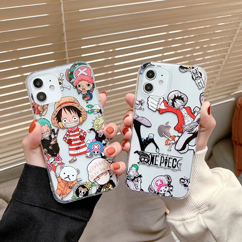 GYKZ японский аниме милый цельный Луффи чехол для телефона iPhone 12 Pro 11 XS MAX X SE20 7 XR 6 8Plus