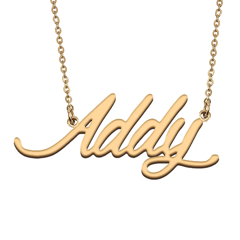 

Addy Custom Name Necklace Customized Pendant Choker Personalized Jewelry Gift for Women Girls Friend Christmas Present