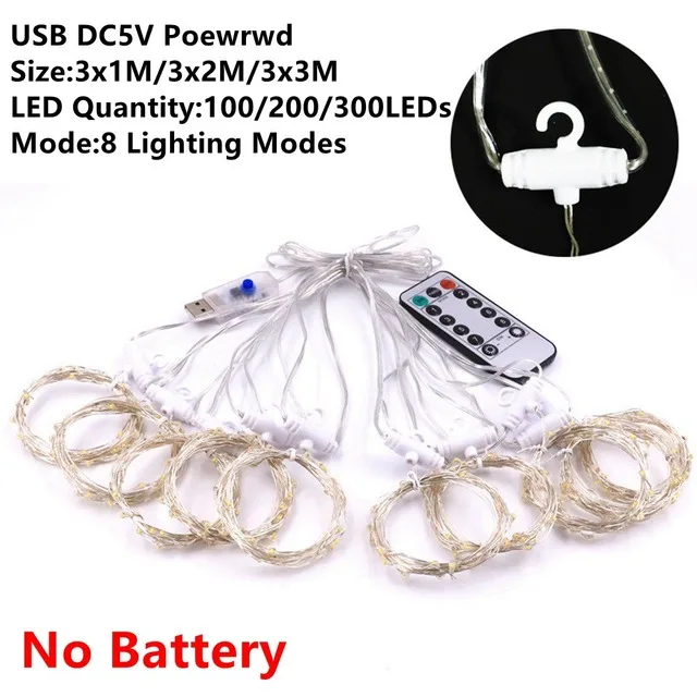 

Светодиодные занавески Stavolan 3 метра