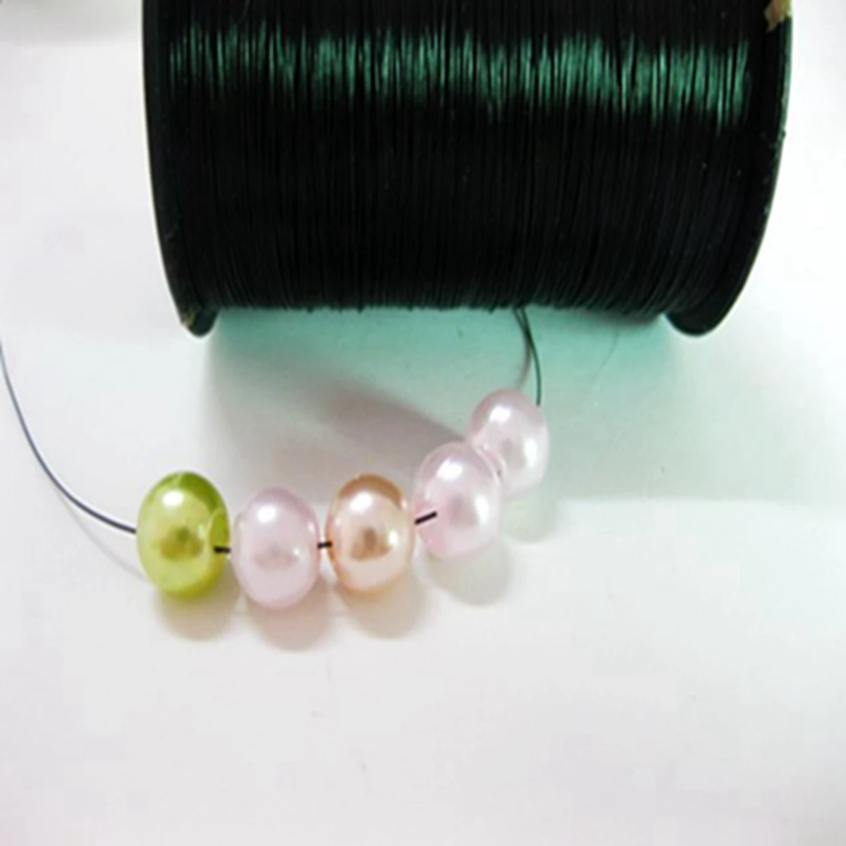 2 рулона 80 м рыболовная проволока нейлоновый шнур для бисероплетения 0 25 мм не