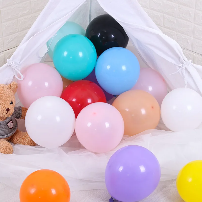 

Wedding party birthday decoration decoration balloon 10 inch 2.2 g thick round matte latex balloon
