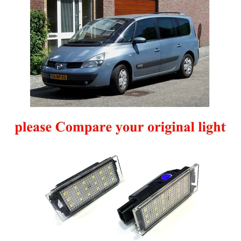 

Автомобильные аксессуары, специальная подсветка номерного знака автомобиля для Renault Espace IV, автомобильные товары, автомобильные товары