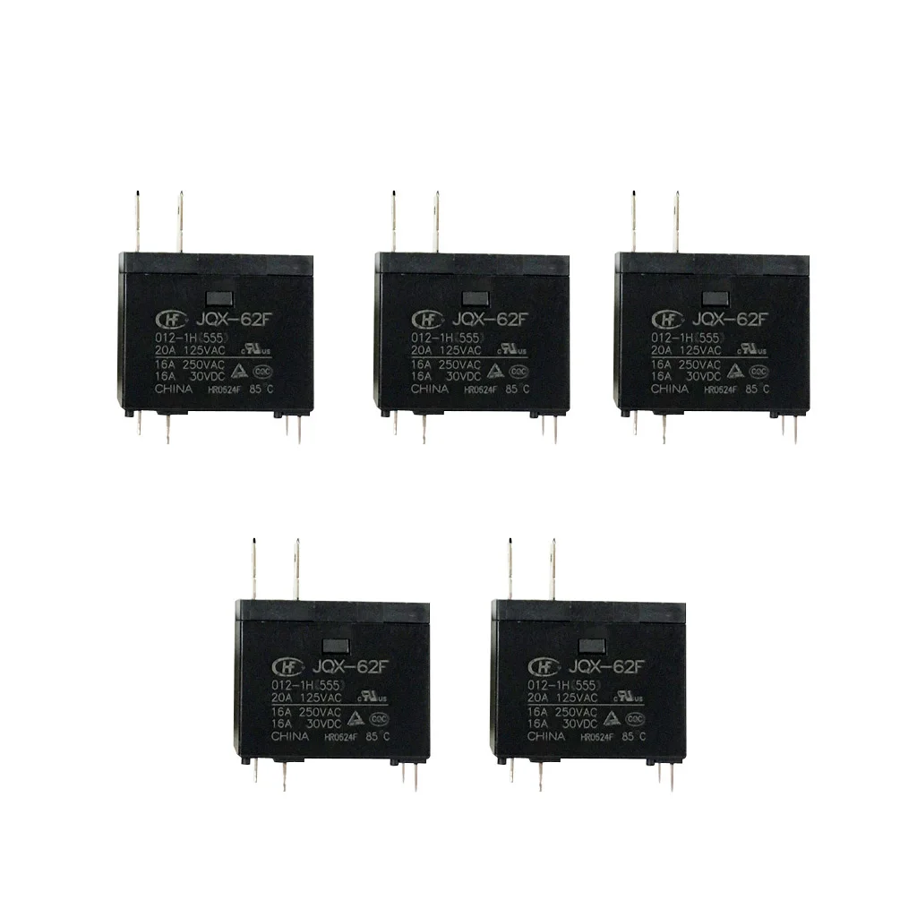 5 шт. JQX 62F 012 1H водонагреватель Микроволновая печь реле печи катушка 12VDC|Запчасти