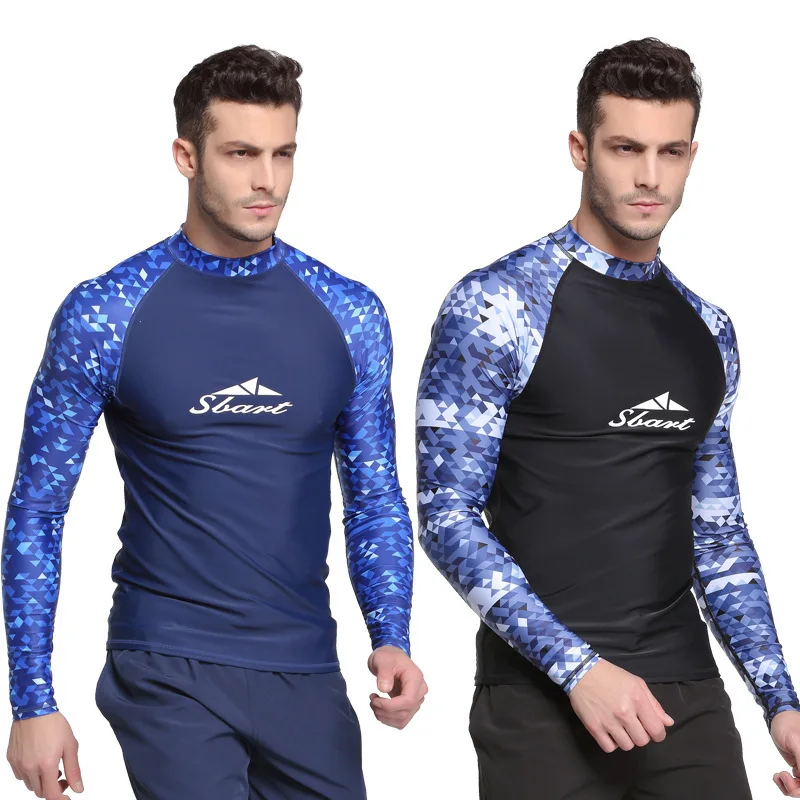 Профессиональный Rashguard плюс 3XL мужской дайвинг с длинным рукавом UV400 купальный костюм для серфинга Сноркелинг купальный костюм «Медуза» Пляжная одежда