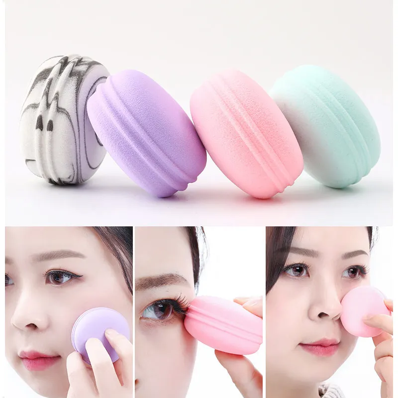 1 шт. Косметическая пуховка Румяна BB крем основа пудра Женская Влажная и сухая
