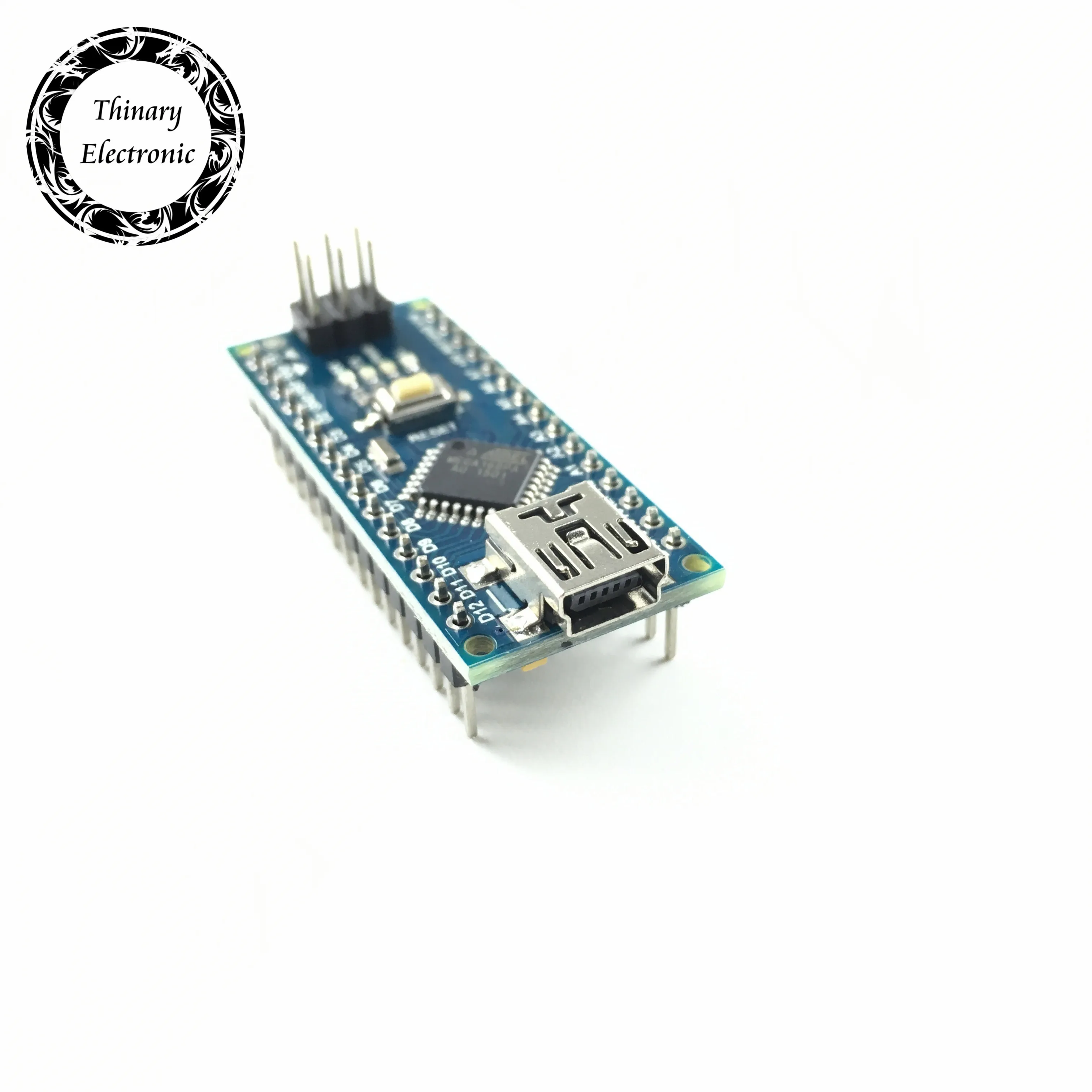 Контроллер Nano Atmega168 совместимый с Arduino Atmega168P CH340 CH340C сменный USB-драйвер CH340G без - Фото №1