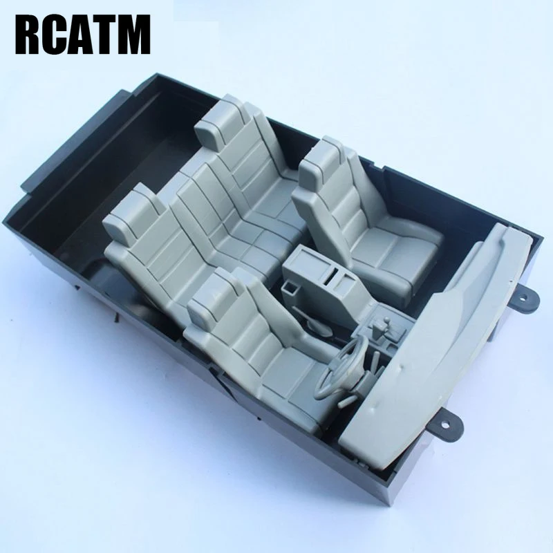 Корпус автомобиля на радиоуправлении интерьерный комплект электрический руль