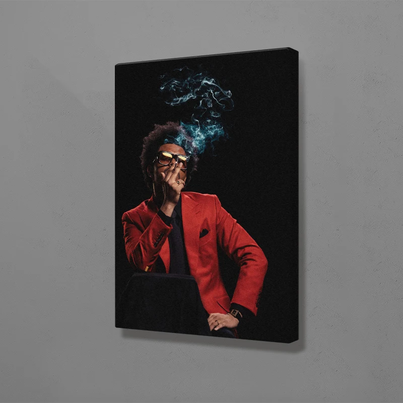 Плакат weeknd картина на стену искусство фоторамка в рамке для гостиной дома