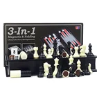 3 в 1 Набор шахматных шашек и нарды пластиковые шахматы для путешествий магнитные шахматы складные шахматные Шахматы Подарок BSTFAMLY I7