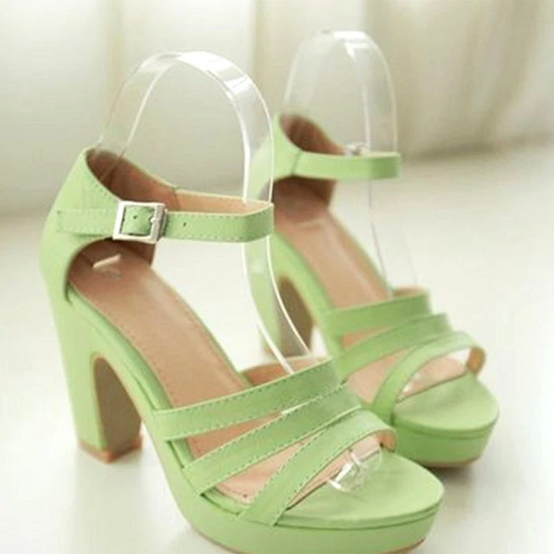 

10Pcs Fashion Clear Elastic Plastic Women'S Sandals Show Holder Shoe Display Stand Rack