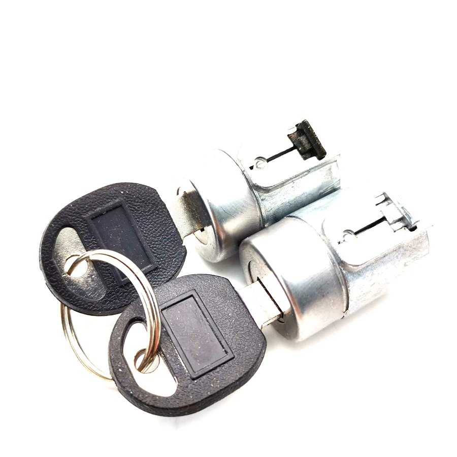 

1 Set Front Driver & Passenger Side Door Lock Core Kit W/ Keys For Chevy C1500