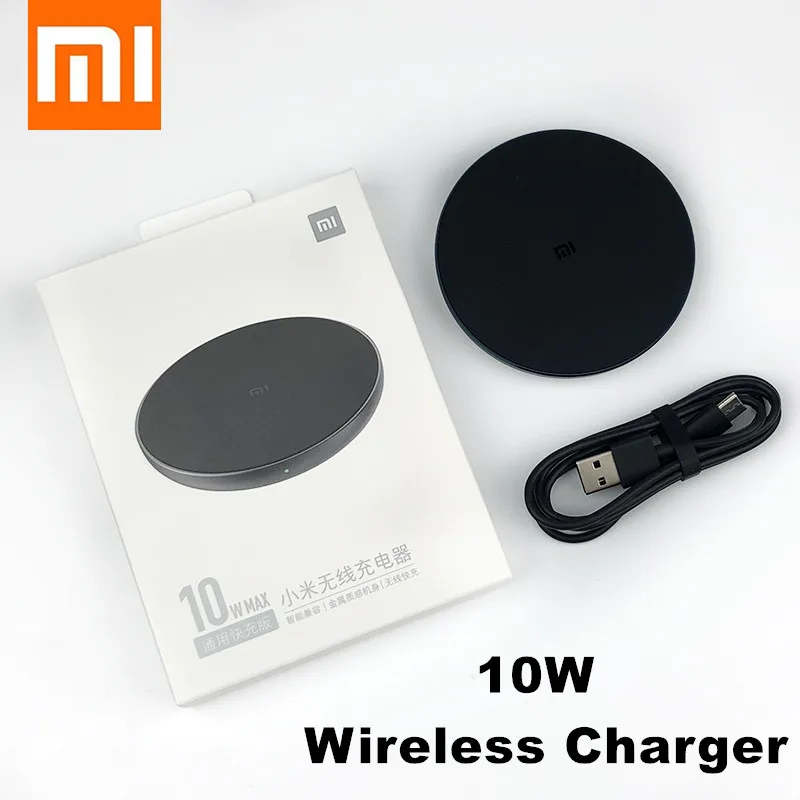 Оригинальный Xiaomi беспроводной зарядное устройство 10 Вт Qi Быстрая Зарядка