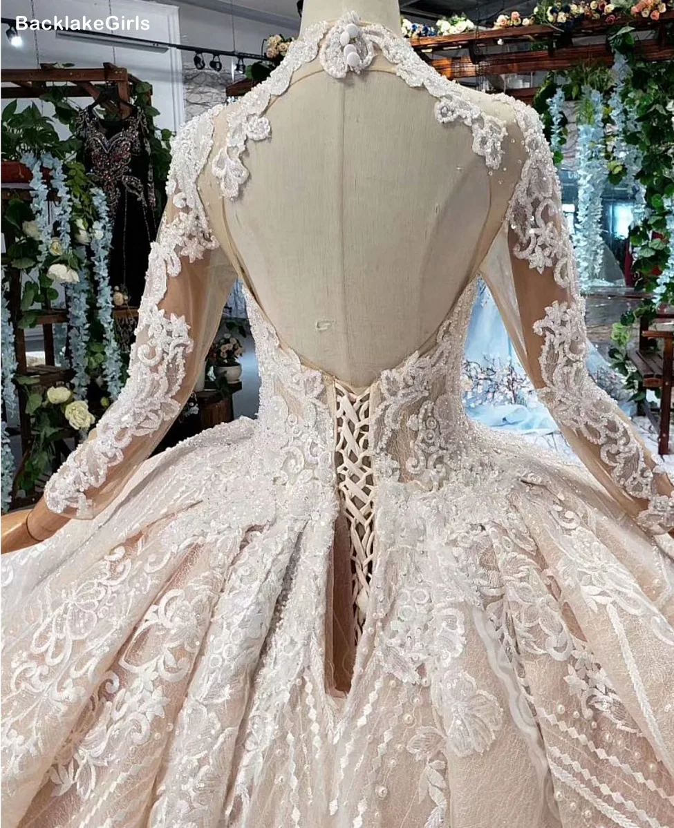 Сексуальное кружевное свадебное платье Бохо С v образным вырезом и открытой