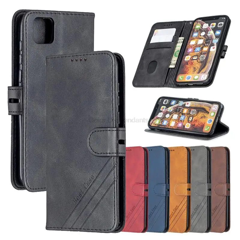 Кожаный флип-чехол Y5p 2020 для Huawei Y5 Lite Y 5 Y5Lite 2018, чехол Y5 Prime Y5Prime 2019, Магнитный кошелек, чехлы для телефонов