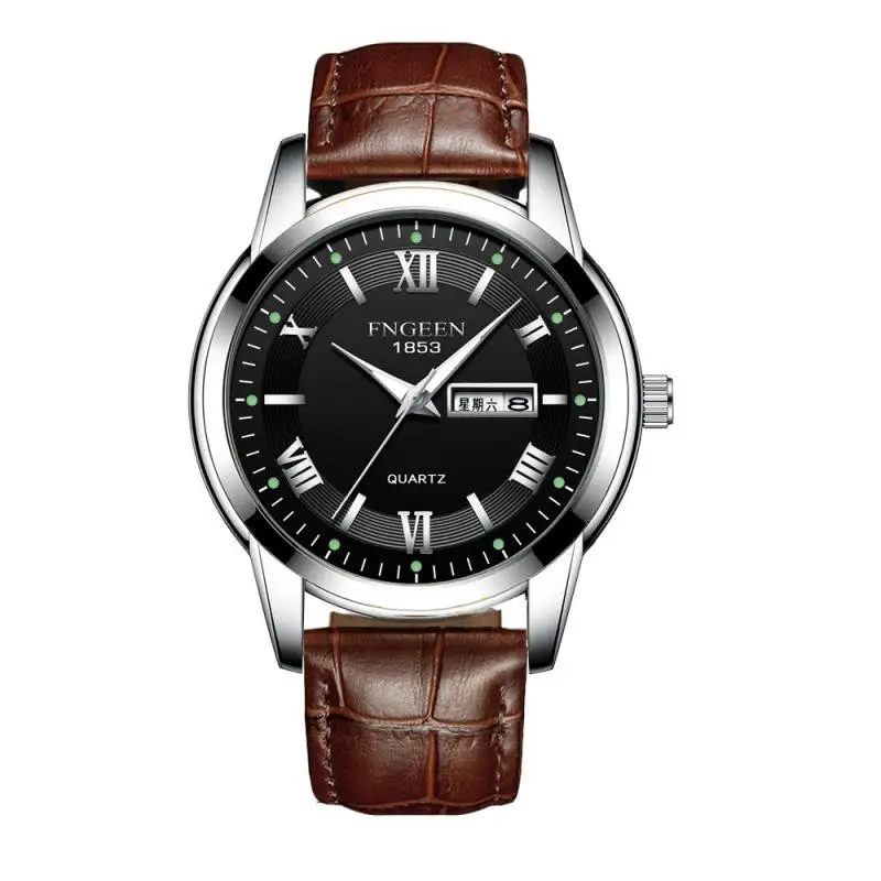 

FNGEEN Watch Men series Montre Homme Men's Watches Waterproof Quartz wristwatch saat Calendar Day Fashion Style Male Clock Reloj