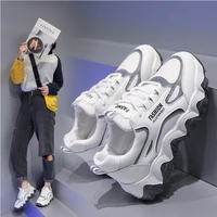 the new spring 2021 fashion womens shoes sneakers show high running shoes platform comfortable breathable trend 2t85