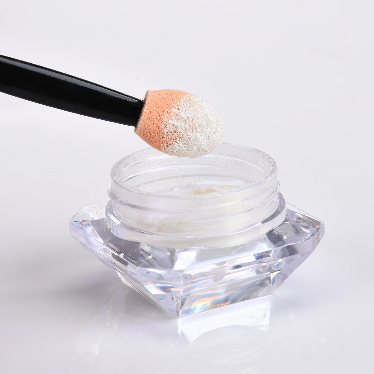 Зеркальный глиттер для дизайна ногтей 0 2 г хромированная пудра сверхгладкий